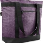 BeeGreen Cooler Bag Soft Leakproof Insulated Tote with Zipper for Beach Travel Grocery