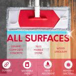 Collapsible Mop and Bucket Set with Wringer, Heavy Duty Scrub Brush, Foldable Mop and Broom for Home, Indoor or Outdoor Cleaning, Patio, Deck, RV, Concrete, and Floor Care by Bettaclean