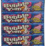 Bubble Yum Cotton Candy Bubble Gum - Soft and Easy to Chew, Long-Lasting Original Flavor - 5 Pieces, Pack of 18