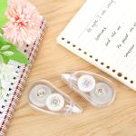 White Correction Tape - 12-Pack, 26.25 Feet Correction Tape, Essential for Office Supplies and School Supplies, writing supplies and correction supplies (Transparent)