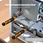 JOREST 115 in 1 Small Precision Screwdriver Set, Tool Gifts for Men D Him, Magnetic Repair Tool Kit for PC, Laptop, Tablet, iPhone, Macbook, Jewelers, PS5, Xbox, Switch, Game Console, Door &Chair