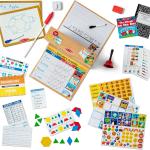 Melissa & Doug School Time! Classroom Play Set Game - Be Teacher or Student - FSC Certified