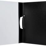 Basics Report Folder Cover with Clip, Pack of 10, Grey, 9 x 10.5 inches