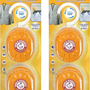 Arm & Hammer Odor Busterz Closet Mate, 4 Count Deodorizer