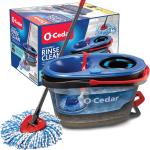 O-Cedar RinseClean Spin Mop & Bucket System | Clean with Clean Water | Removes 99% of Bacteria