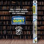 Rain-X Acoustix 20" Wiper Bles (Pack Of 1), Whisper Quiet Automotive Replacement Windshield Wipers, Plasma Treated & Graphite-infused Coating for Smooth Performance & Long-lasting Durability