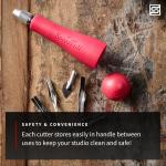 Speedball Deluxe Block Printing Kit - Includes Inks, Brayer, Bench Hook, Lino Handle and Cutters, Speedy-Carve Block, Mounted Linoleum Block (3472)