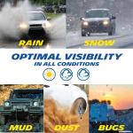 Michelin 19-2616SUBA Stealth Ultra Twin Pack 26 &16 inch Wiper Ble Fits Select Toyota, Hyundai, Honda, Kia, Subaru, Nissan, Acura, Ford, Mazda Infiniti, Model Years (2 Pack)