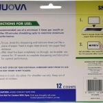 Nuova SP12T Paper Shredder Sharpening & Lubricant Sheets, 12 Count