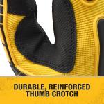 DEWALT DPG781 Performance Mechanic Work Glove with TPR Impact Protection and Anti-Slip Grip - Large (1 Pair)
