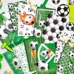 OXYLIPO 24 Pcs Sports Party Favors Soccer Mini Noteps Soccer Notebooks- Spiral Journal Notebooks with Soccer Theme Designs, Teacher School Classroom Reward Supplies for Teens Boys Girls