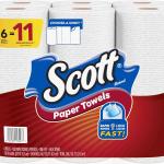 Scott Paper Towels, Choose-A-Sheet - 12 Mega Rolls = 22 Regular Rolls (102 Sheets Per Roll)