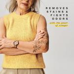 9 Elements Liquid Laundry Detergent, Citrus Scent, Vinegar Powered, 92 fl oz, 1 count