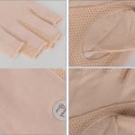 INOGIH Women Fingless UV Protection Sunblock Gloves,Outdoor Non-Slip Driving-Gloves for Cyling