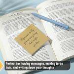 Mr. Pen- Sticky Notes, 3”x3”, 12 Ps, 600 Sheets, Autumn Earth Sticky Notes 3x3