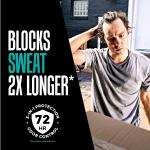 Right Guard Humidity Breaker Antiperspirant & Deodorant for Men, Cold Front Scent, 2.5oz (4 Pack) Invisible Solid, 2x Sweat Protection, 72HR Odor Control, Humidity Activated