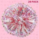 Valentines Day Gifts for Kids，28 Pack Valentines Day Stationery Kids Includes Pencil, Erasers, Cards, Stickers, Stamper for Kids Valentine's Day Party Favor Supplies School Classroom Exchange