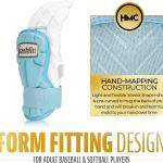 Franklin Sports Baseball Hand and Wrist Guard - PRT LG Series ult Protector for Batting - Protective Shield for Right and Left Hand Hitters - One Size - ult