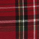 DII Holiday Dining Table & Kitchen Décor Metallic Fabric, Christmas Napkin Set, 20x20, Red Tartan Plaid, 6 Piece