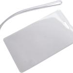 10 Pack - Super Heavy Duty 10 MIL Laminating Luggage Tag Pouches - Clear 2 ½ X 4 ¼ Inch Sheets - Hot Thermal Laminate Pouch Bag Tags Kit w/Slot Hole & 6" Loops - Business Card, Bge by Specialist ID