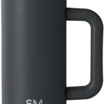 Simple Modern 36oz Insulated Hot Beverage Bottle with 2 Mugs | Travel Coffee Thermos for Hot Drinks | Twist and Pour Top | Commute, Travel, and Picnic Friendly | Roam Collection | Graphite