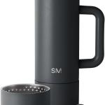 Simple Modern 36oz Insulated Hot Beverage Bottle with 2 Mugs | Travel Coffee Thermos for Hot Drinks | Twist and Pour Top | Commute, Travel, and Picnic Friendly | Roam Collection | Graphite