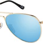 Prive Revaux The Commando 2.0 Oversized Aviator Sunglasses – Handcrafted, Polarized,100% UV Protection – For Men & Women