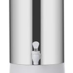 SYBO Commercial Gre Stainless Steel Percolate Coffee Maker, Hot Water Urn for Catering, Hot Beverage Dispenser, 40-Cup, 6L, Metallic