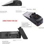 Portable Door Lock & Door Stop Alarm Set, Dual Protection Home Security Door Kit, Travel Hotel Lock Devices Pocket Self Defensey Tools for Traveling Hotel Home Apartment,Red