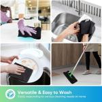 HOMEXCEL Black Microfiber Cleaning Cloth, 12 Pack Premium Microfiber Towels for Cars, Lint Free, Scratch-Free, Highly Absorbent, Reusable Cleaning Rags for Car, Household, Kitchen, Window, 11.5"X11.5"