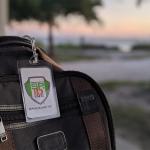 10 Pack - Super Heavy Duty 10 MIL Laminating Luggage Tag Pouches - Clear 2 ½ X 4 ¼ Inch Sheets - Hot Thermal Laminate Pouch Bag Tags Kit w/Slot Hole & 6" Loops - Business Card, Bge by Specialist ID