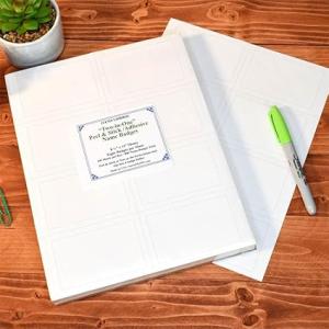 StoreSMART® - Two-in-One hesive or Perforated Name Bges - 100 Sheets (800 Labels) LHB08DU-1