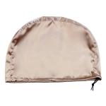 2 Pack Satin Car Herest Cover Hair-Saving Satin Herest Cover for Hair Protection Car He Rest Protector justable and Reusable (brown)