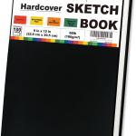 9" x 12" Sketch Book, Top Spiral Sketchbook, 100 Sheets Sketch P, (68 lb/100 GSM) Drawing Paper P, Drawing P for Kids, Artist Sketchbook for Drawing, Illustration & Art Supplies.