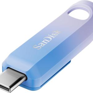 SanDisk 256GB Creator USB-C Flash Drive - Up to 400MB/s, USB Type-C - Compatible with Laptops and Tablets -3 Months of obe Lightroom Included - SDCZ75C-256G-G46