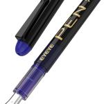 EYEYE Fountain Pens for Writing, 8 Pack Blue Fine Point Pens Disposable Fountain Pens Stainless Steel Nib, Smooth Writing for Journaling, Drafting, Sketching, Doodling & Office Supplies