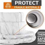 Crown Display White Tissue Paper for Gift Bags White Tissue Paper Bulk - 960 Sheets 20" X 30" 10lb Newsprint for Packing, Birthday Gift Box Filler, Packing Supplies for Moving Supplies