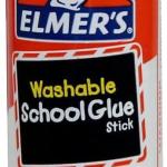 Elmer's Disappearing Purple (6g) and Clear Re-Stick School Glue Sticks (8g), Washable, 6 Grams, 7 Count