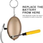 KOSIN Safe Sound Personal Alarm, 3 Pack 145DB Personal Security Alarm Keychain with LED Lights, Emergency Safety Alarm for Women, Men, Children, Elderly