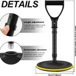 Mobility Aid Tool 5 Height justable 15.7inch-20inch Standing Assist Device Stable with 7 Inch Base Elderly Lift Assist Supports Equipment for Rising Indoors Garden Outdoor Work