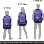 rickyh style School Backpack Travel Bag for Men & Women Lightweight College Back Pack with Laptop Compartmen