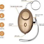 KOSIN Safe Sound Personal Alarm, 3 Pack 145DB Personal Security Alarm Keychain with LED Lights, Emergency Safety Alarm for Women, Men, Children, Elderly