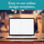 Premium Label Supply White File Folder Labels – 3.4375" x .667" – Laser/Inkjet Compatible – (30 per Sheet) 25 Sheets – 750 Total hesive Labels