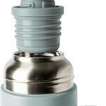 Simple Modern 36oz Insulated Hot Beverage Bottle with 2 Mugs | Travel Coffee Thermos for Hot Drinks | Twist and Pour Top | Commute, Travel, and Picnic Friendly | Roam Collection | Sea Glass Sage