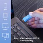 SanDisk 256GB Creator USB-C Flash Drive - Up to 400MB/s, USB Type-C - Compatible with Laptops and Tablets -3 Months of obe Lightroom Included - SDCZ75C-256G-G46