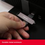 SanDisk 512GB Extreme PRO Dual Drive - Up to 1,000MB/s, USB Type-C, and USB Type-A, High-Performance Flash Drive - SDDDE1-512G-G46