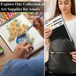 9" x 12" Sketch Book, Top Spiral Sketchbook, 100 Sheets Sketch P, (68 lb/100 GSM) Drawing Paper P, Drawing P for Kids, Artist Sketchbook for Drawing, Illustration & Art Supplies.