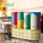 Car Tissue Holder with Facial Tissues Bulk - Car Tissues Cylinder - Travel Bulk Pack - Round Cube Boxes - Replacement for Kleenex Tubes - Tissues Cube Boxes 4 pack