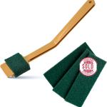 Kleen Handler 3 Pack EZ Scrub-Slicer Cleaning Tool, Electric Ble Cleaning, Deli Slicing Machine Cleaner, Clean Mandolin Slicer Safely (3 Handles)