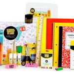 Back to School Supply Box Gres K-5 - School Supply Boxes - 32 Piece School Supplies Kit Includes Markers, Crayons, Pencils, Scissors, Folders, Glue Sticks, Notebook, and Composition Book